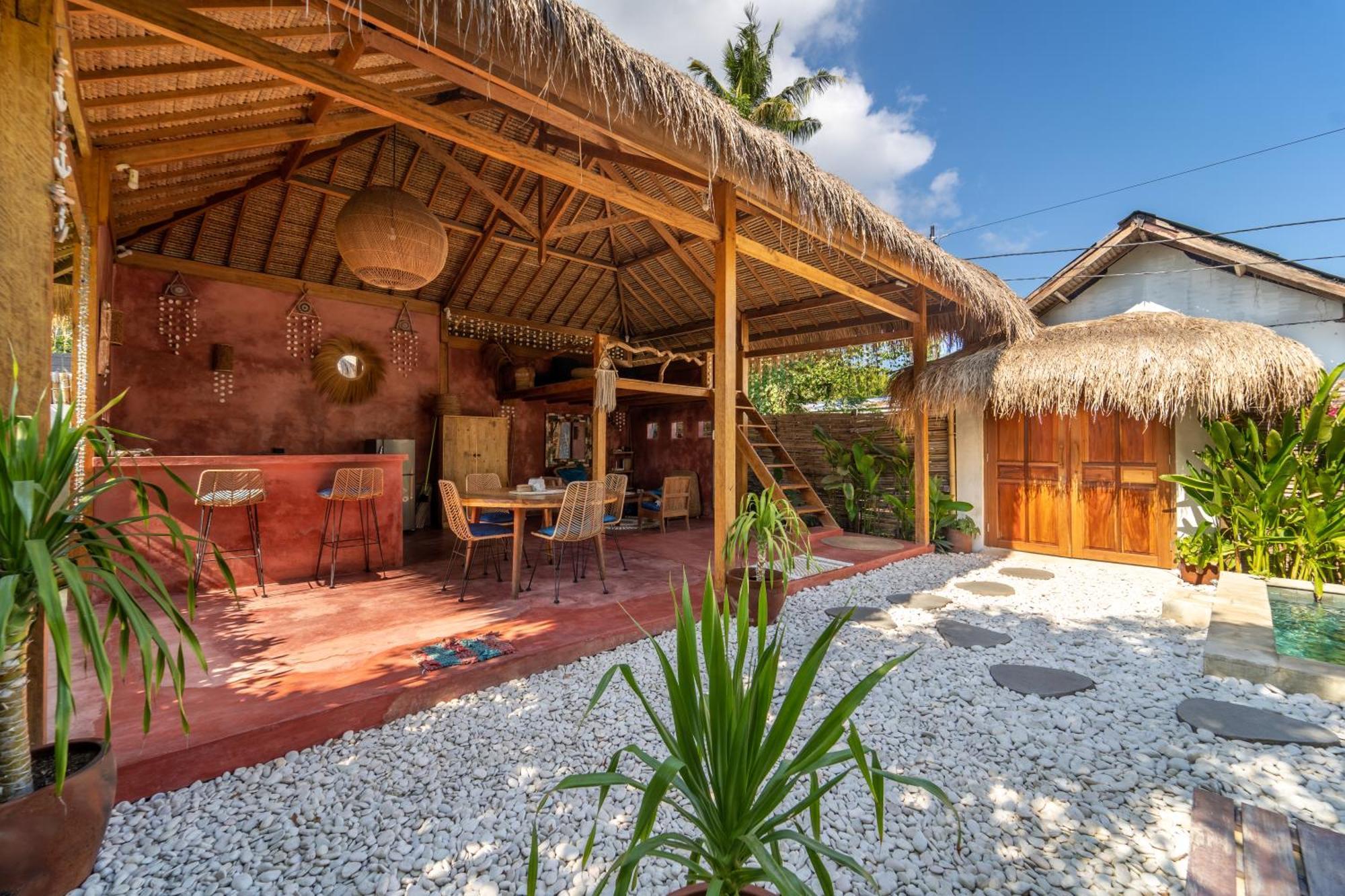 Villa Mandala Gili Air Buitenkant foto