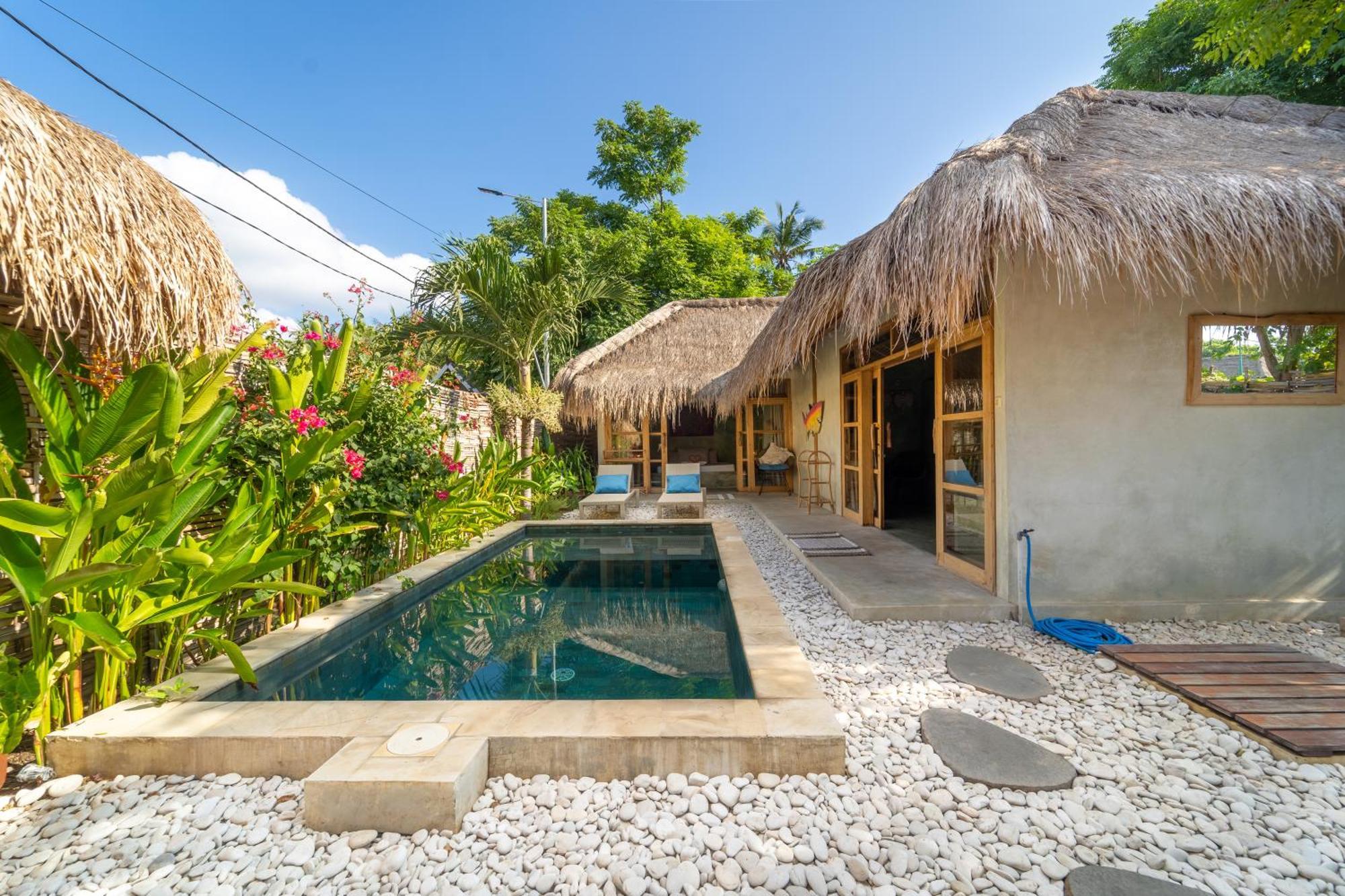 Villa Mandala Gili Air Buitenkant foto