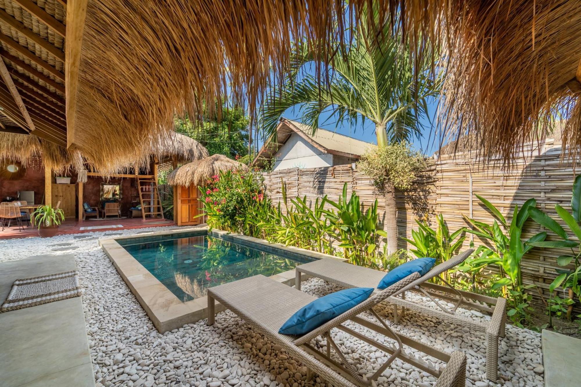 Villa Mandala Gili Air Buitenkant foto